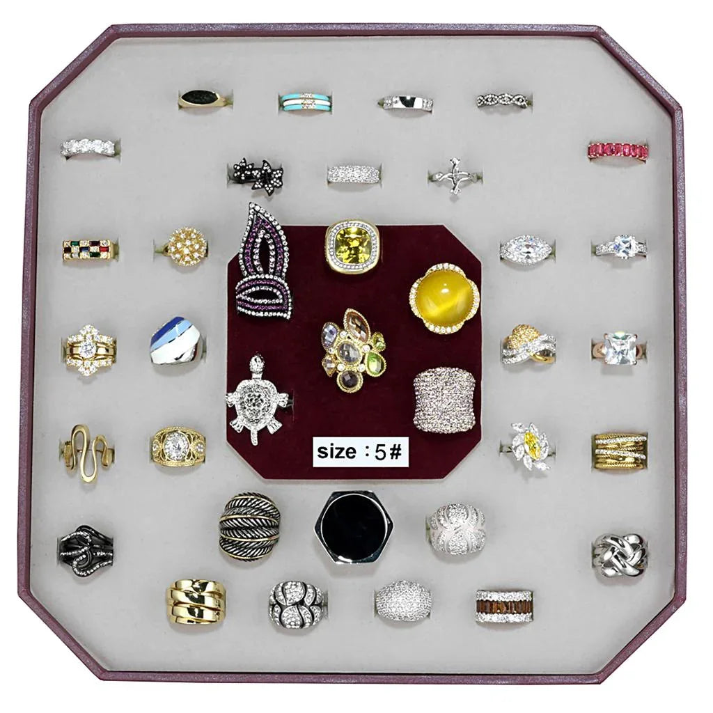 VK-012-SIZE5 - Assorted Brass Ring with Assorted in Assorted
